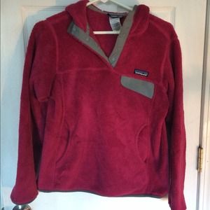 Snap tool hooded Patagonia pullover