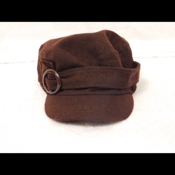 Brown fashion hat