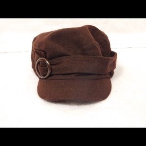 Brown fashion hat