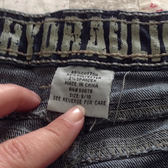 SOLD in bundle Hydraulic jeans - Picture 3 of 4