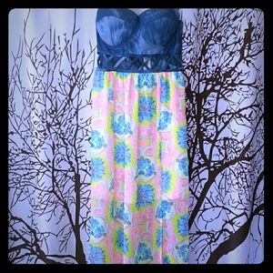 TCEC cut out maxi dress