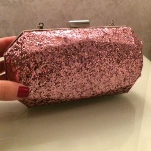 Glitter evening purse