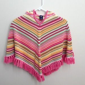 Gap Kids Hooded Shawl Size M (8)