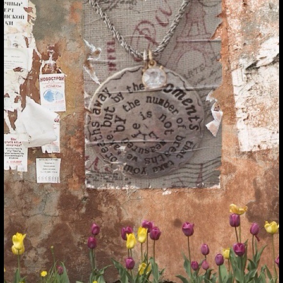 GIFTED🎀BOLD ANTIQUE SILVER W/INSPIRATIONAL STAMPS - Picture 3 of 4