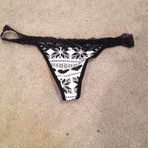 Brand new tuxedo thong!