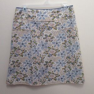 Studio M Flower Skirt with Pockets Size 8