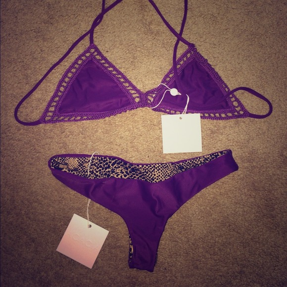SOLD acacia Andy top and ho'okipa bottoms