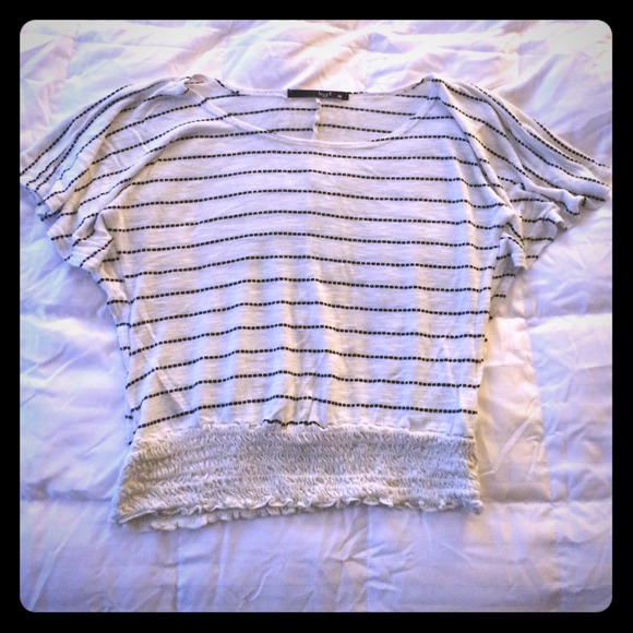 Striped runch bottom top