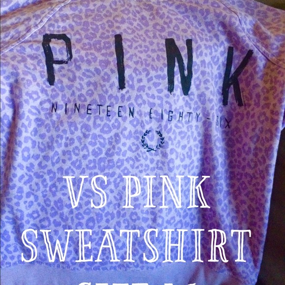 VS PINK Sweatshirt Size M, new condition.