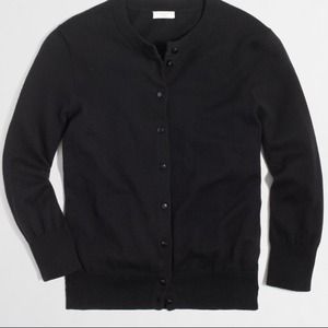 Black J.Crew cardigan
