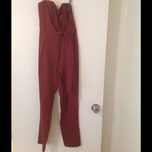 Nasty Gal Side Tie Jumpsuit