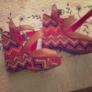 Colorful wedges