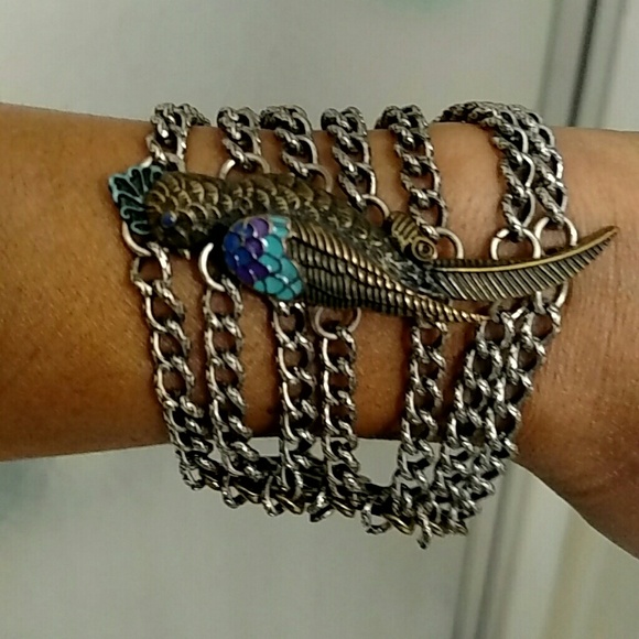 Lucky Brand bird bracelet