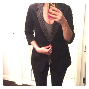 EXPRESS studded black blazer