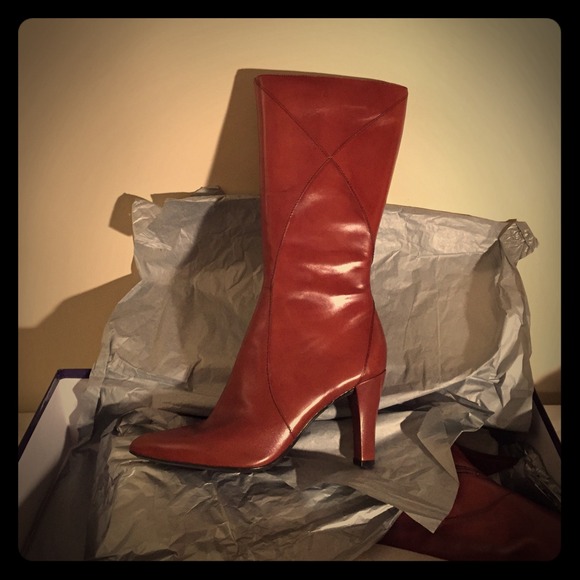RARE Enzo Angiolini leather boots.