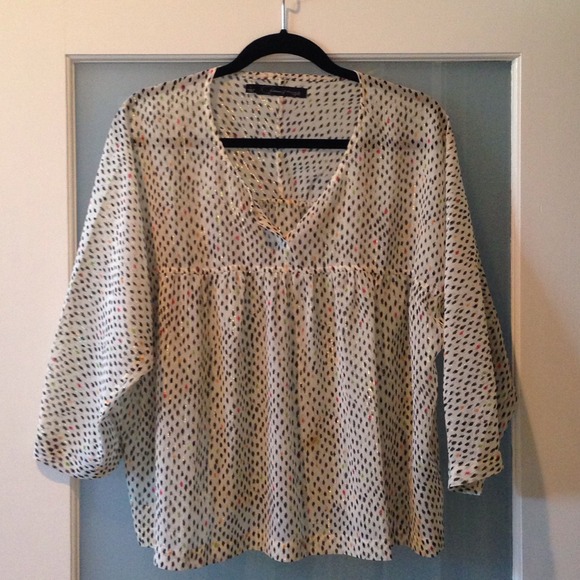 Patterson J Kincaid relaxed fit blouse