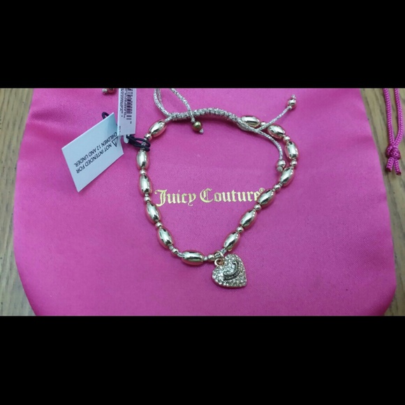 Juicy Couture Beaded Friendship Rose Bracelet