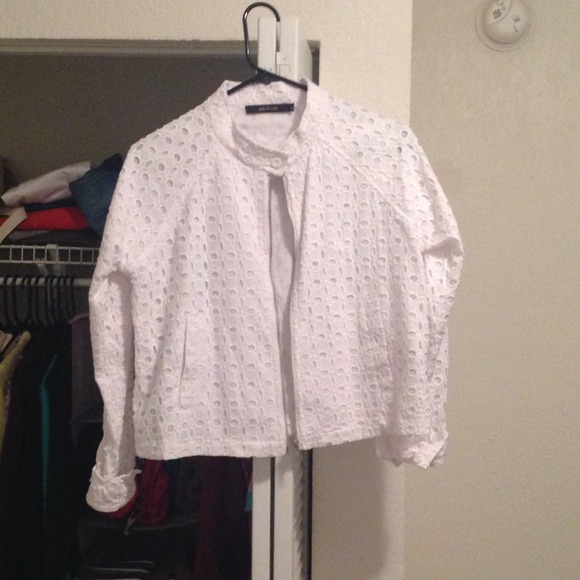 White Cotton Jacket.