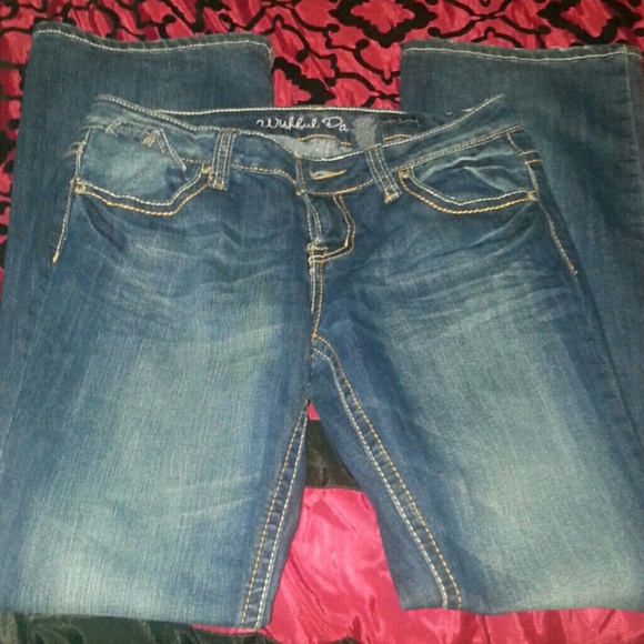 Wishful Park boot cut jeans