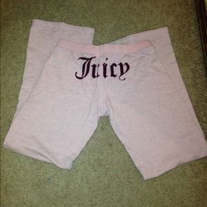 Pink Juicy couture sweats