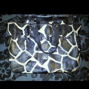 Authentic Dooney & Burke Giraffe Purse