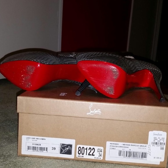 💥🎉👏🏻SOLD💥🎉👏🏻Christian Louboutin Lady Daf - Picture 2 of 4