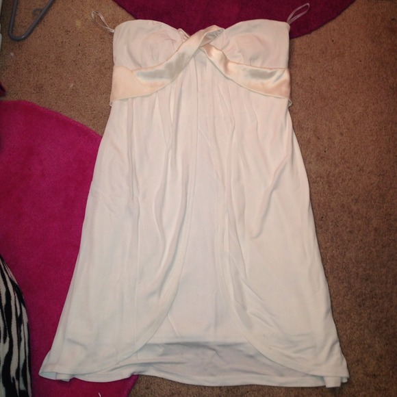 Strapless BEBE dress