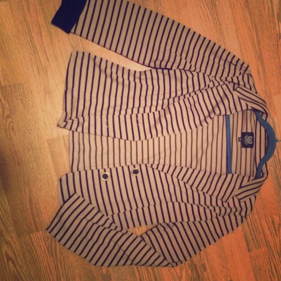 Black & brown blazer