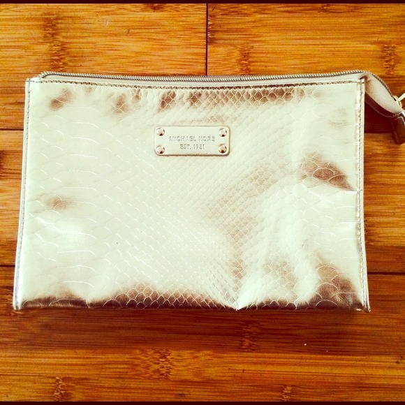 Michael Kors make up bag/ clutch