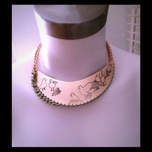 Rachel Roy Love Birds Necklace.