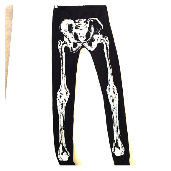 Skeleton Leggings - Picture 1 of 4