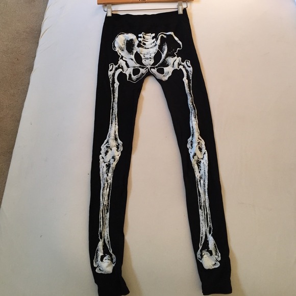 Skeleton Leggings - Picture 2 of 4