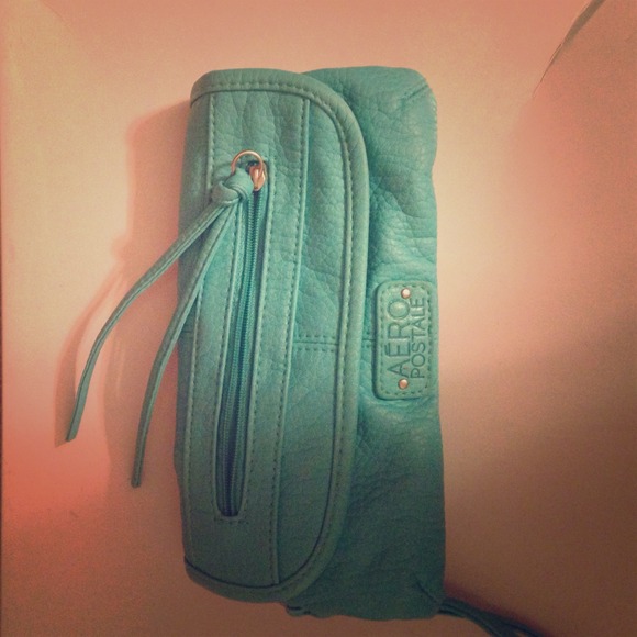 Turquoise wallet
