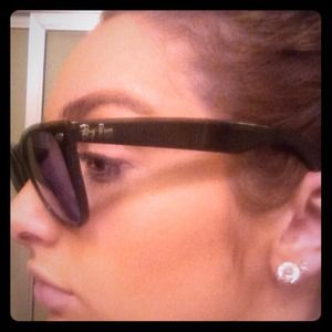 Black vintage rayban wayfarers