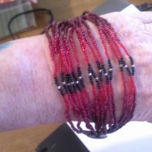 Red hombre bracelet - Picture 4 of 4
