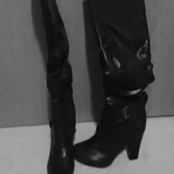 Guess Boots with criss cross design