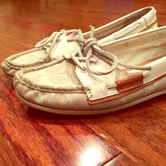 Authentic coach top-siders
