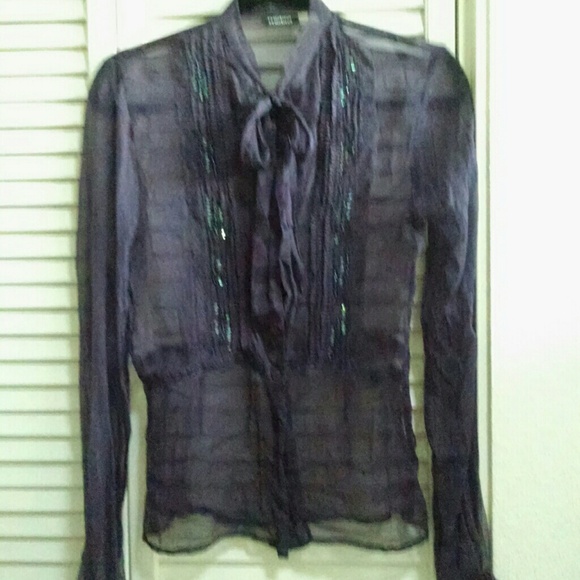 motivi Tops - Silk Purple Italy