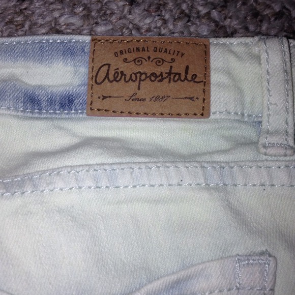 Green acid washed jeans - Picture 4 of 4