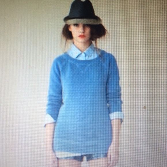 J. Crew Women's Wideneck Sweatshirt