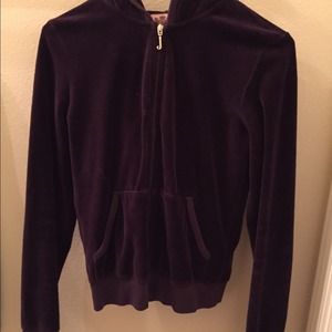 Juicy Couture velour in Eggplant Purple