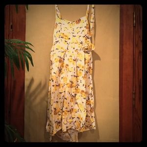 Cute flower short dress