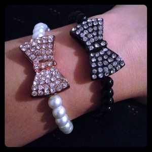 Cute bow bracelets bundle