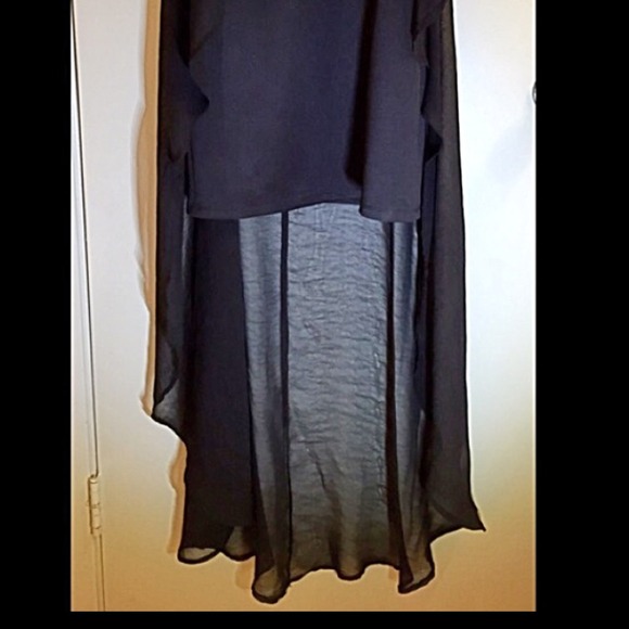 πNWOTπ Black Spike Studded Mullet Dress - Picture 3 of 4