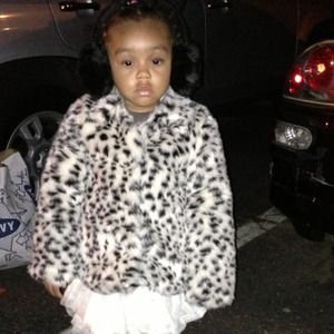 Zara kids faux fur coat
