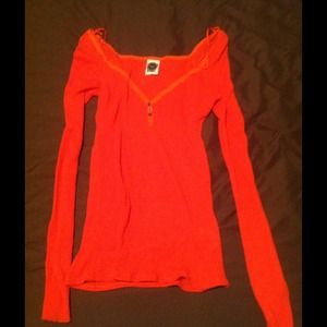 Free People thermal shirt
