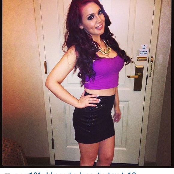 Purple crop top!