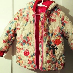 SOLD-RARE Oilily puffer floral Jacket..A MUST HAVE