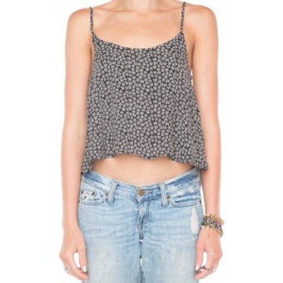 Brandy Melville Tops Brandy Melville Floral Tank Poshmark