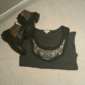 BUNDLED UO Embellished Tank
